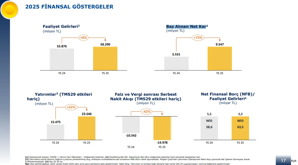 EnerjiSA Finansal Sonuçları