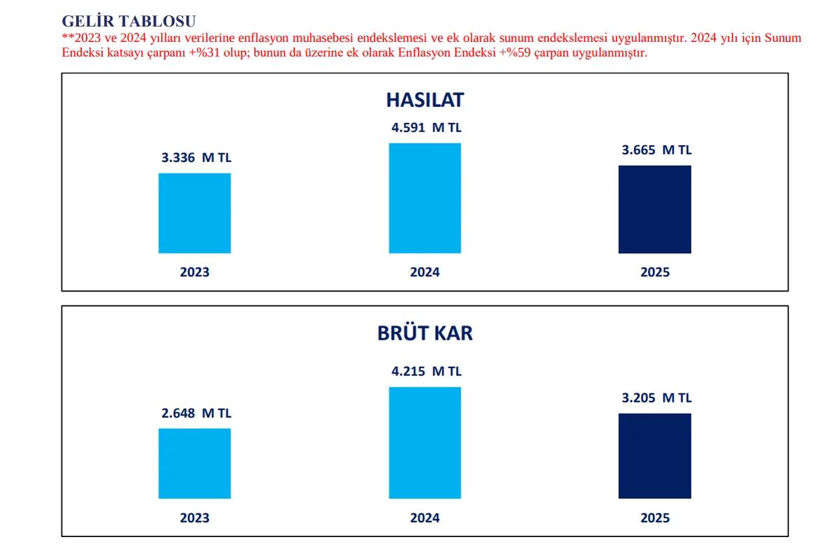 Gelir Tablosu: Hasılat ve Brüt Kar